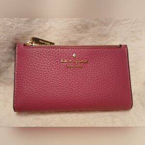 Kate Spade Leather Juliette Wallet NWT Color Nouveau Ro